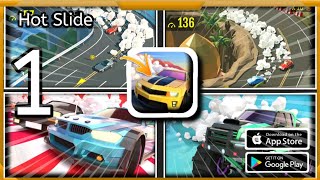 افضل لعبة سيارات|العاب بسيطه وخفيفة|#جيم_بلاي #العاب_موبايل(Hot Slide) screenshot 5