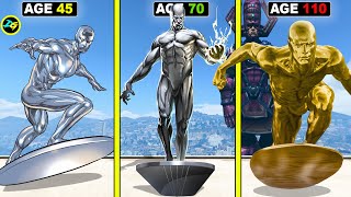 Surviving 99 YEARS As SILVER SURFER in GTA 5