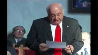 Alfredo Matus Olivier presenta ante los Príncipes de Asturias la Nueva Ortografía Española