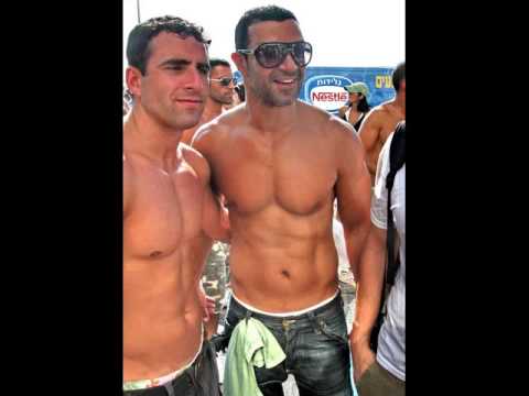 israel men on tel aviv beach israeli male beauty s...