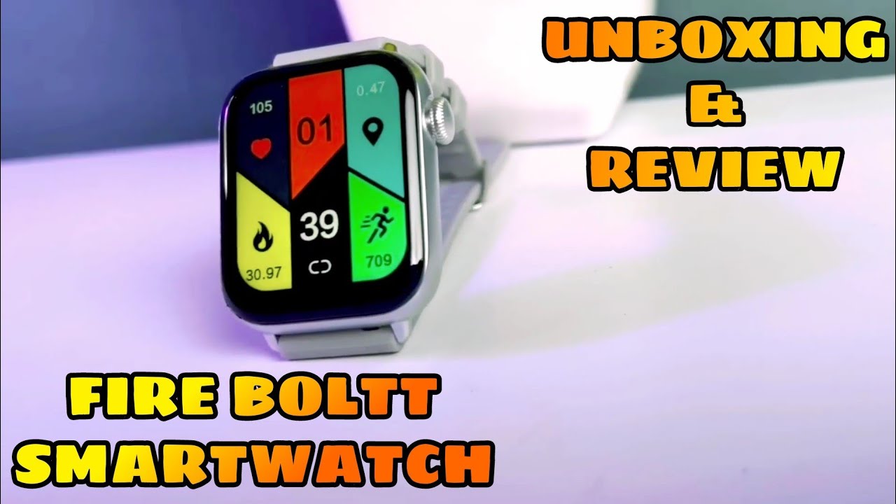 Fire Boltt Supreme Smartwatch Unboxing & Review