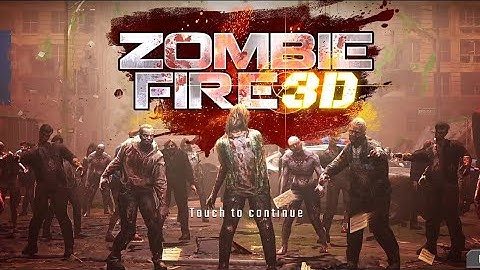 Zombie Fire 3D: Offline Game Android Gameplay 🧟