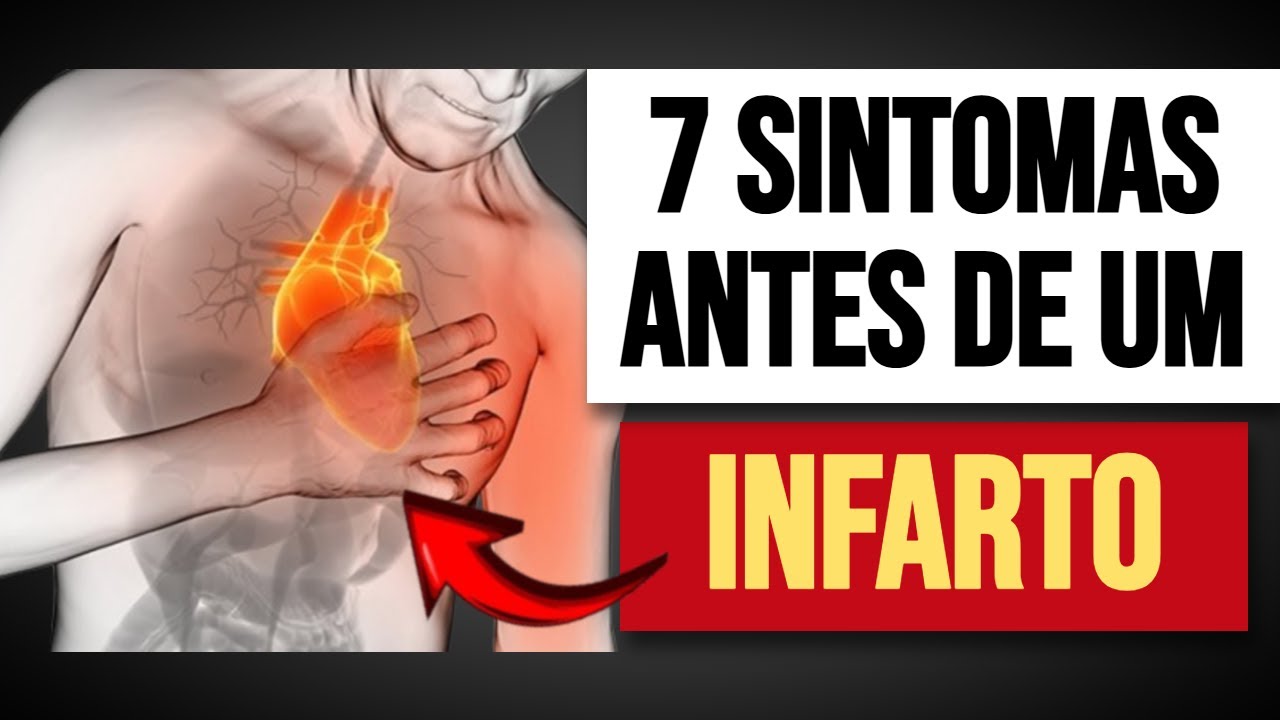 7 sintomas que aparecem antes de um infarto - YouTube