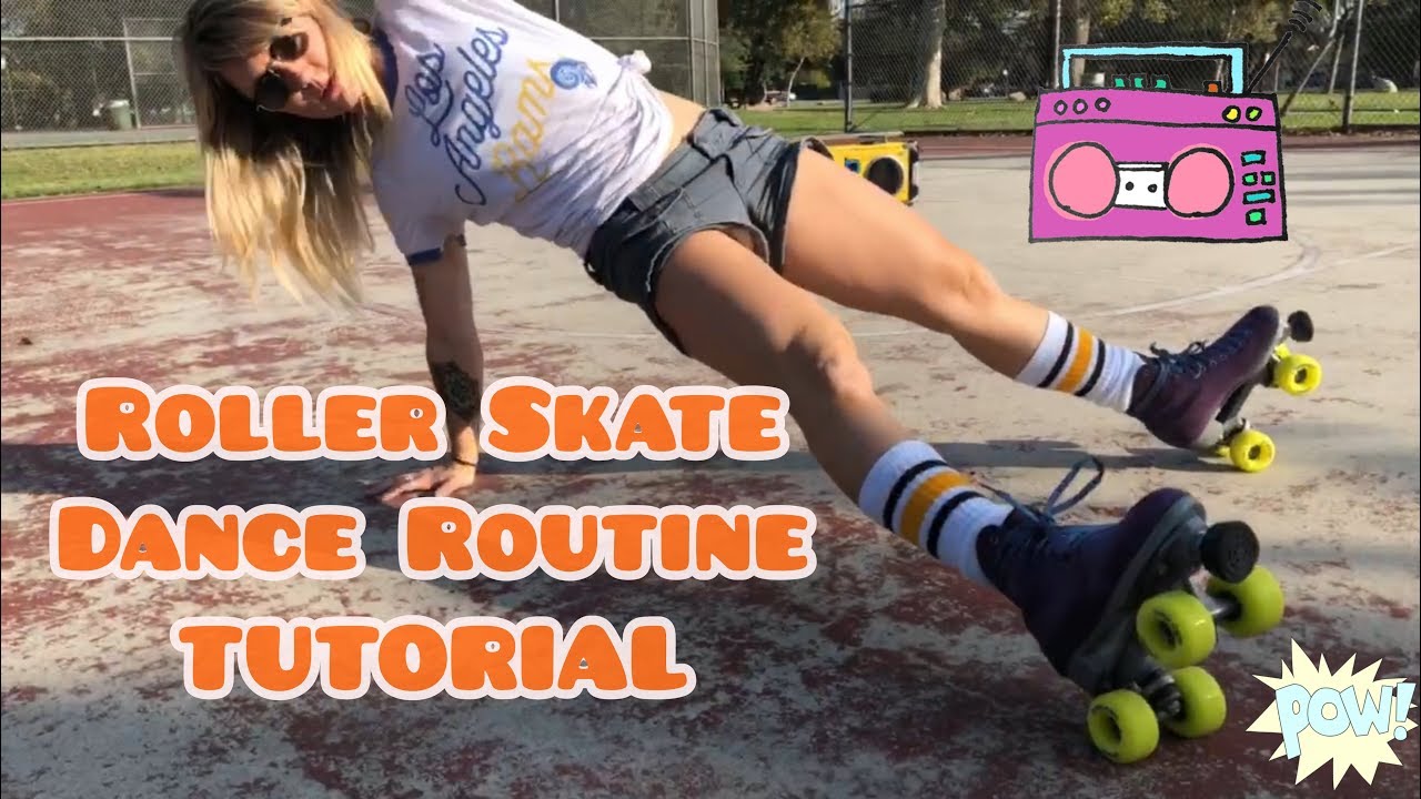 Roller Skate Dance TUTORIAL // Taste by Tyga - YouTube