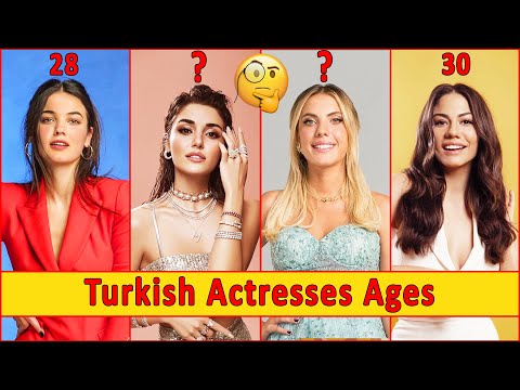 Real Ages of Famous Turkish Actresses 👩 👩‍🦳️ Turkish Actor | Turkish Drama | Turkish Series