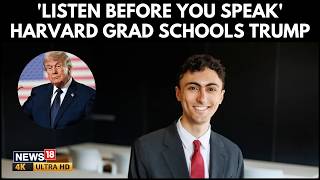 'Listen Before You Speak': Harvard Graduate Challenges Trump Over Iran War Remarks | N18G | 4K