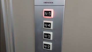 70s GIESA and new SCHINDLER elevators in brutalist buildings   #schindlerelevator  #elevator