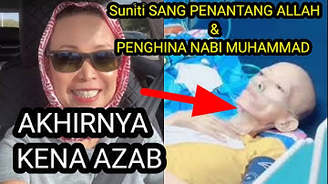 Azab: Suniti Dewi Bulan Sang Penantang ALLAH Sekarang Kondisi Mengenaskan
