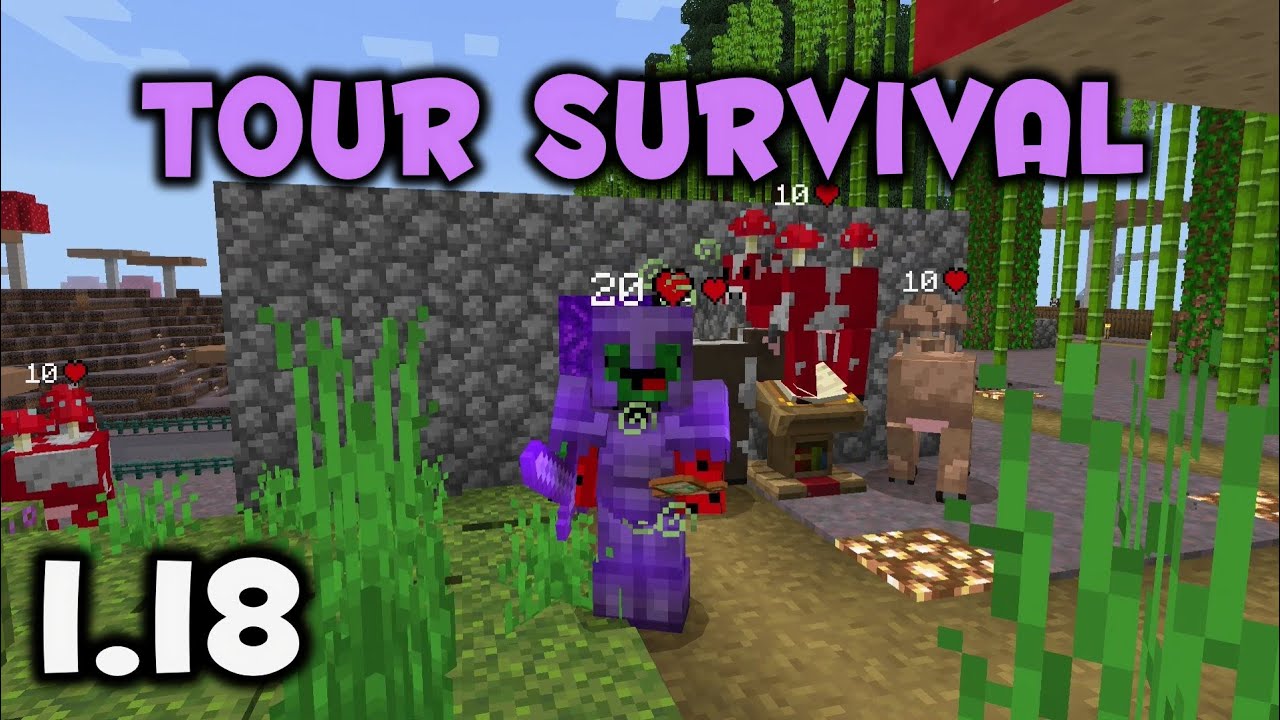 ✅TOUR SURVIVAL "TÉCNICO" 1.18 (+Link de descarga) SURIVIVAL TÉCNICO de RASSHXD