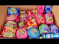 Unboxing Satisfying ASMR Variety Snack Box Candy Jelly Gummy Food Challenge Mukbang