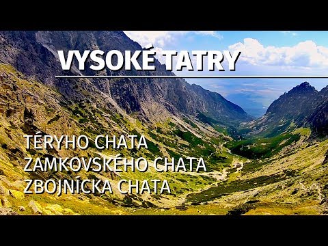 High Tatras - Zamkovského c. | Téryho c. | Zbojnícka c. | Východná Vysoká | Sliezsky dom