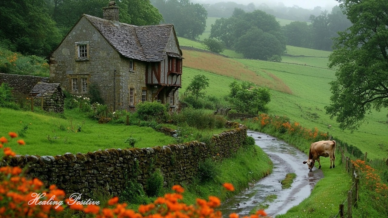 Восстанавливает нервную систему 🌿 Хватит слишком много думать, музыка для снятия стресса №3