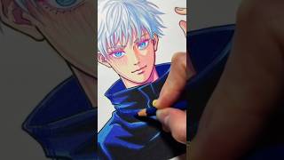 🥰😈Gojo Satoru sasuke Drawing 😛😛Unreal ArtTransformation!”🥰 #aivideo #trending #ai #shorts#viral🔥#jjk