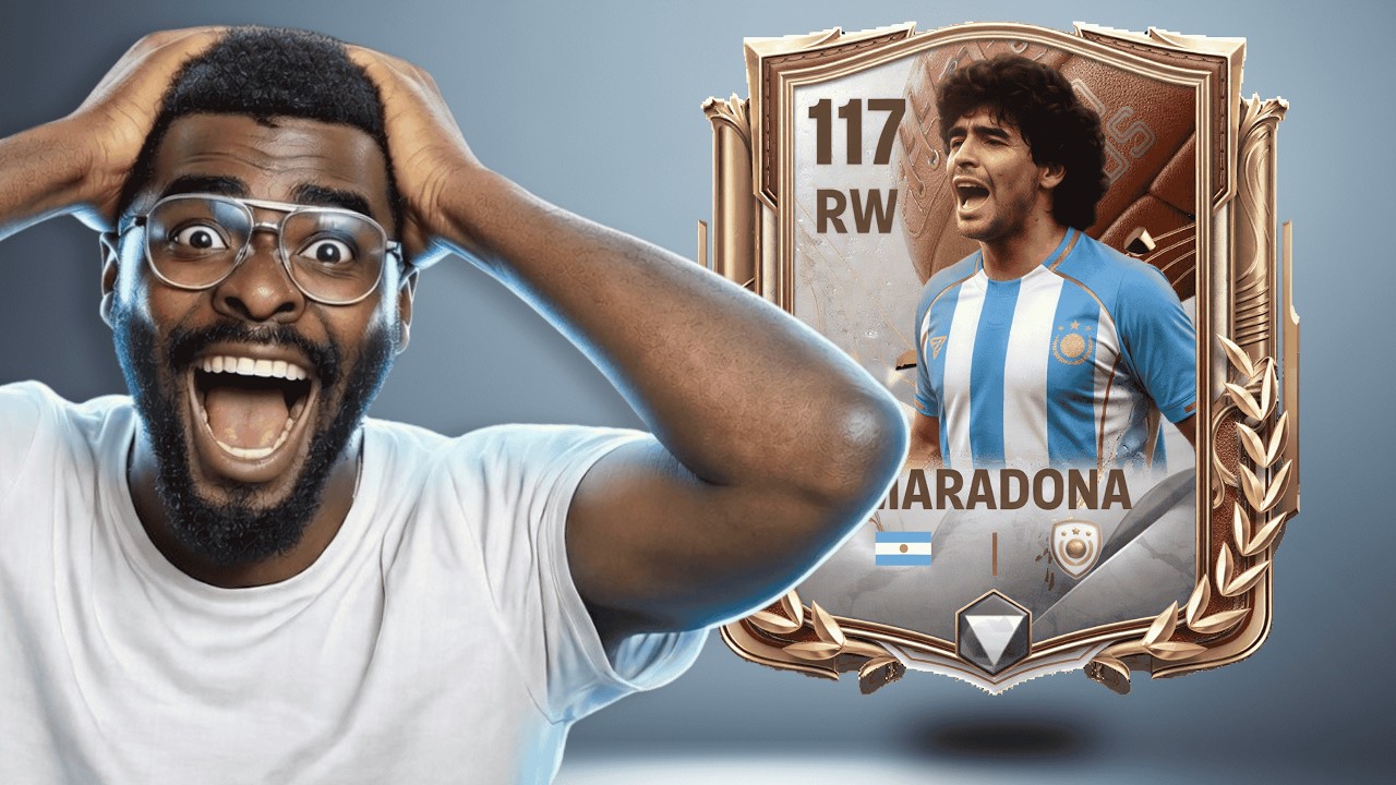 117 Марадона – божественный дриблер, но что-то не так 😭 | Schrodinjer FC Mobile