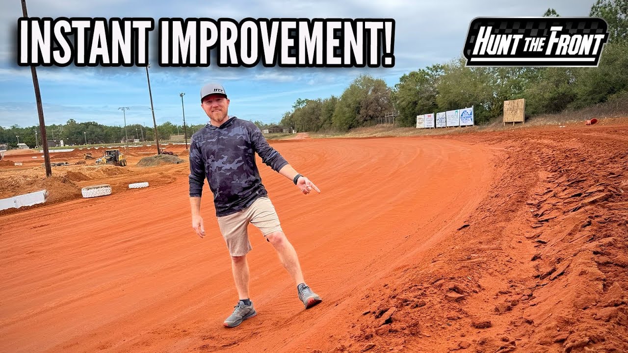 Our Big Beautiful Curb… How We Made Our New Dirt Track Race Better
