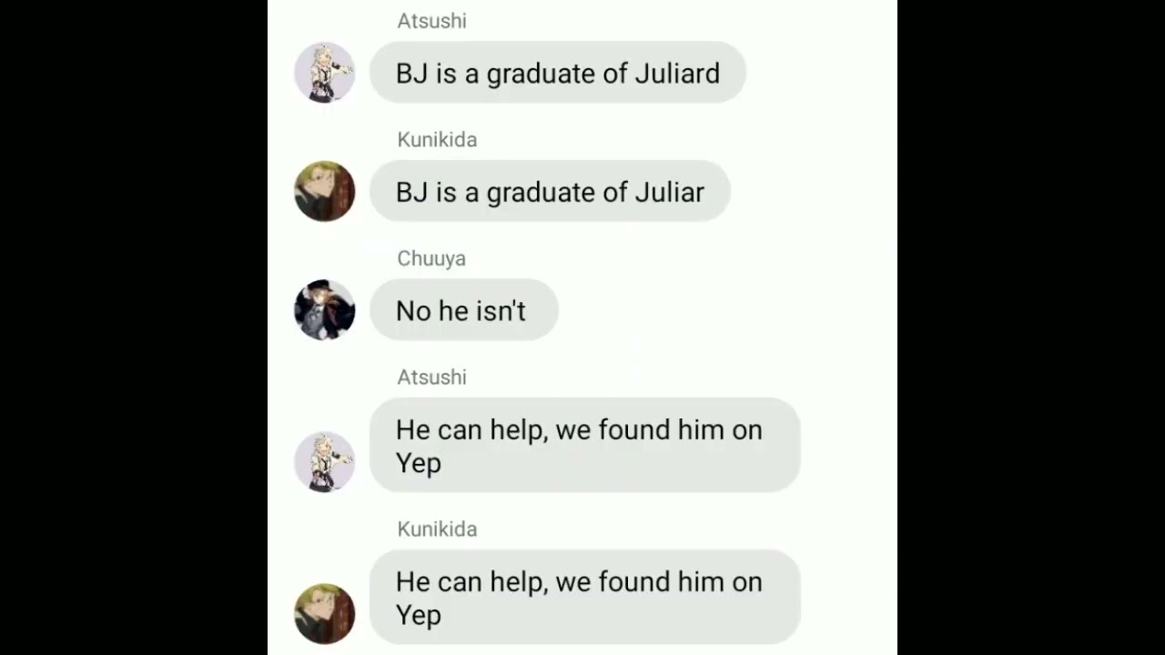 BSD Lyric Prank-Say my name English