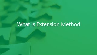 Extension Method C# , must-see