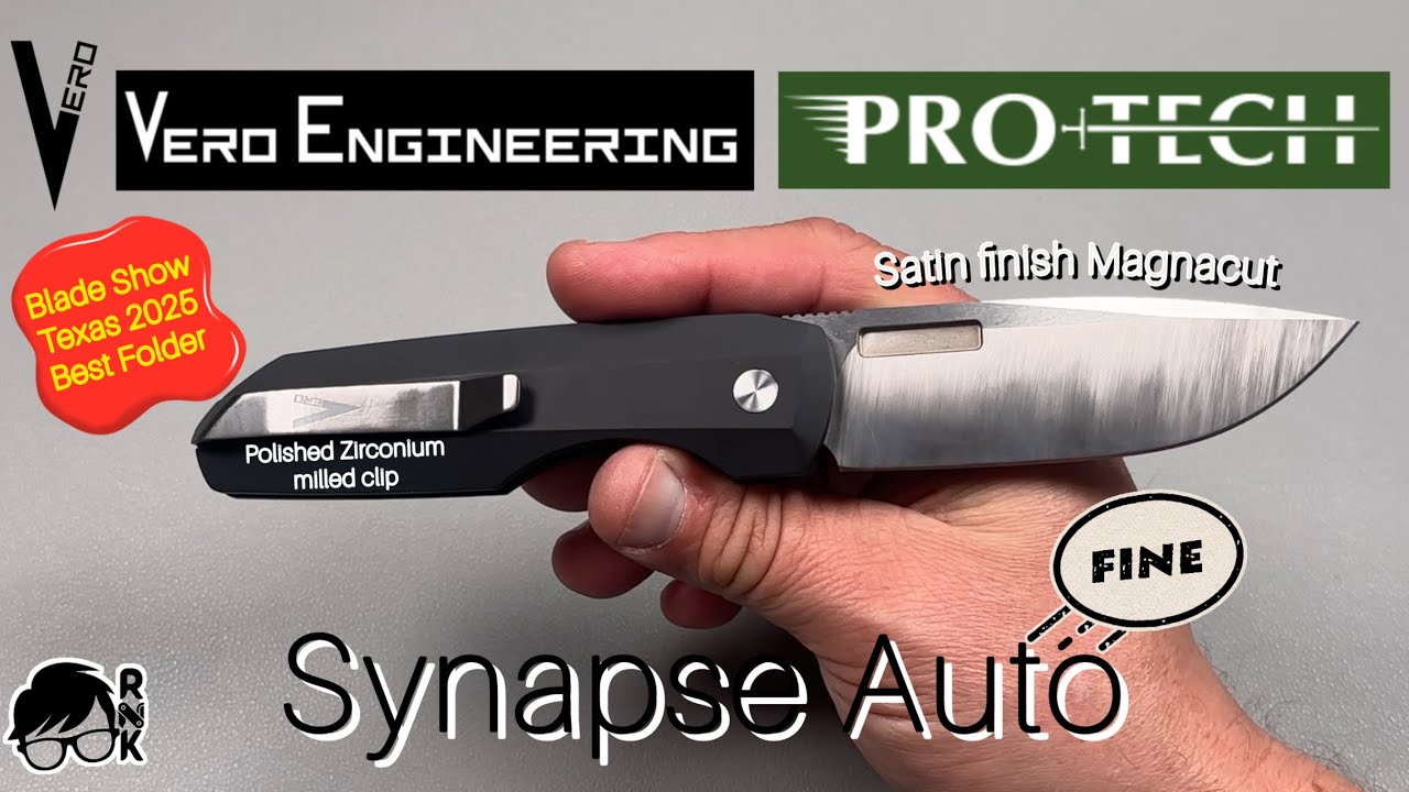 Review/impressions of a Vero Engineering & Pro-Tech black Micarta