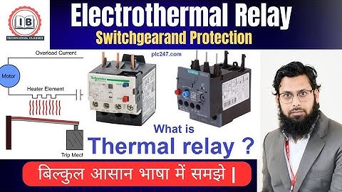 Electrothermal relay