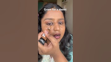 Grwm for a dawat #grwm #dawat #desi #indianmakeup #makeup #makeuptutorial