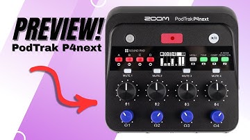 Zoom PodTrak P4next   PREVIEW