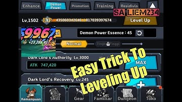Dark Hero Dash Easy trick to leveling up