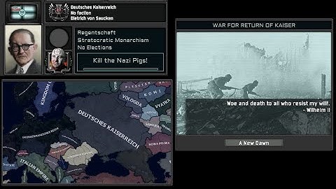 TNO Custom Super Event: Restoration of the German Empire
