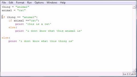 Python Programming Tutorial - 22 - Nesting Statements