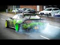 Tuner Cars Leaving Car Meet! LBWK Honda NSX, Toyota Supra, GTR R34, Widebody AMG GT