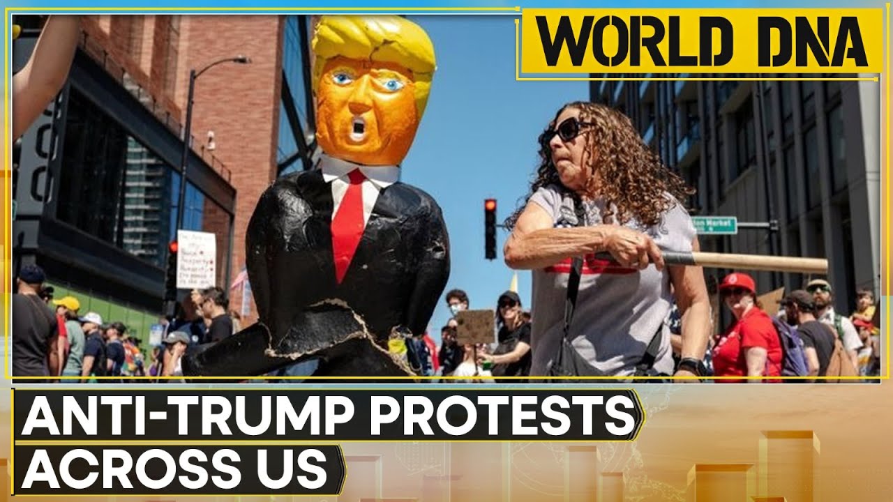 Anti-Trump Labour Day Rallies In US Capital Amid Federal Takeover | WION