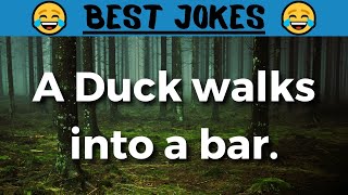 FUNNY JOKE FOR A GREAT MOD - A Duck walks into a bar.