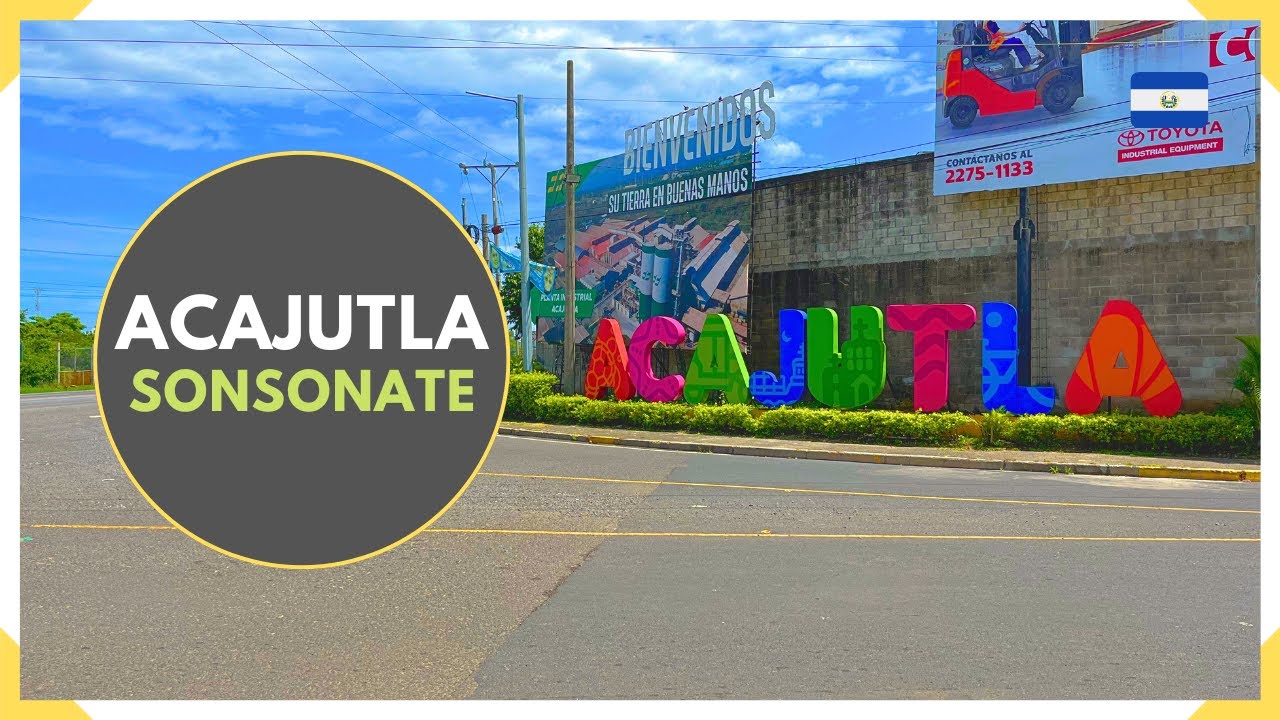 ACAJUTLA la CIUDAD PORTUARIA de SONSONATE - PUERTO DE ACAJUTLA - EL SALVADOR 2024