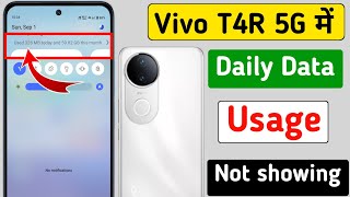 Vivo T4R 5g Mobile Daily Data Usage Settings | Vivo tr4 5g mobile me daily ka data kaise check kare screenshot 4