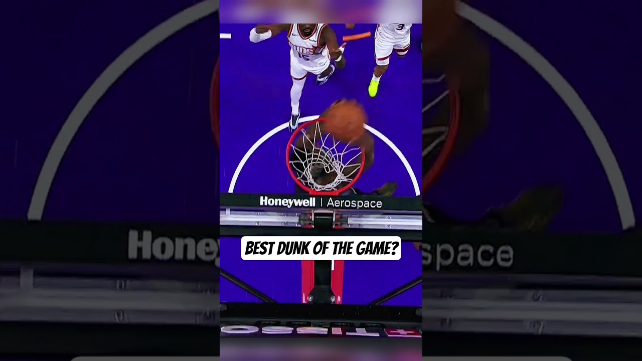 Mid-Air Monster! 🚀 Detroit Player THROWS it Down vs Phoenix! 