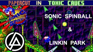🎵 Papercut in Toxic Caves - Linkin Park & Sonic Spinball (MASHUP)
