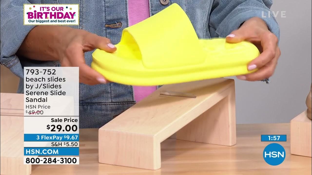 beach slides by J/Slides Serene Slide Sandal YouTube