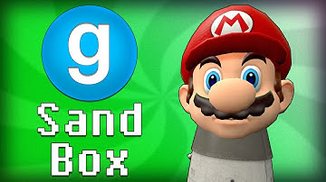 Gmod Sandbox: Thruster Fun & Rocket Mario! (Garry
