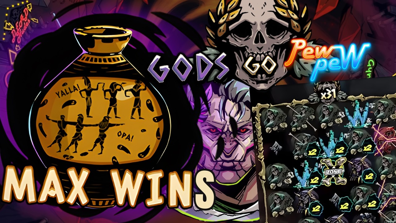 TWO SNEAKY MAX WINS!! GODS GO PEW PEW WITH TWO HUGE BIG WINS