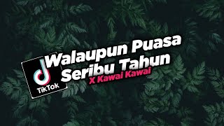 DJ Walaupun Puasa Seribu Tahun X Kawai Kawai Viral Di TikTok!! - By Sahrul Ckn