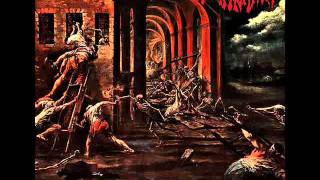 Encoffination ~ Nefarious Yet Elegant Are the Bowels of Hell
Song: Nefarious Yet Elegant Are the Bowels of Hell
Band: Encoffination
Album: Ritual Ascension Beyond Flesh
Year: 2010
Lyrics:
WRETCHED ARE THE INSIGNIA ABOVE THE BOWELS OF HELL. Dripping waste from guarded gates, await the eternal feast. Nefarious yet elegant in their presence; writhe within the womb of abomination. Seek unto the tombs of HELL the taste of infernal destitution. Morbid; the ritual smell of lust at the hand of the foul-stenched LORDE.
* All music written and arranged by Encoffination.
Track list:
1. Processional 2:10
2. Nefarious Yet Elegant Are the Bowels of Hell 4:57
3. Miasma of Rotten Serenity 3:33
4. Eucharist of Bone and Flame 3:42
5. Interlude 2:07
6. Beyond the Grace of Flesh Go I 6:02
7. Entombment of the Breathing Flesh 5:08
8. Coffinpsalms 8:20
Line-up:
* Ghoat ~ Guitars, Bass, Vocals
* Elektrokutioner ~ Drums
* Ritval Death Offerings (2010) Encoffination ~ Nefarious Yet Elegant Are the Bowels of Hell