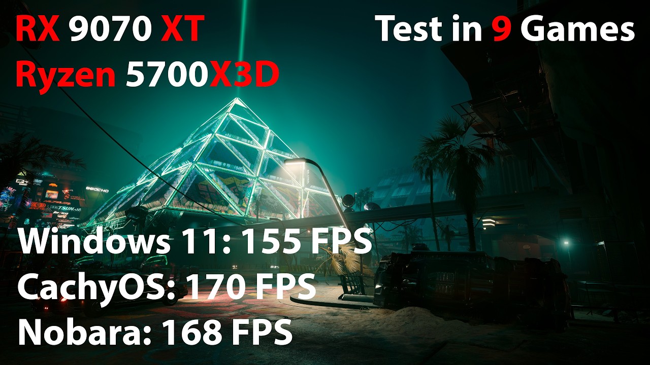 The Best OS for RX 9070 XT? Windows vs Linux 1440p Gaming Comparison ...