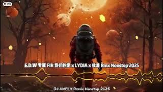 【DJ AMELY】E.D.W 专属 思念是一把刀 x FIR 我们的爱 x LYDIA x 仗着 Rmx Nonstop 2025