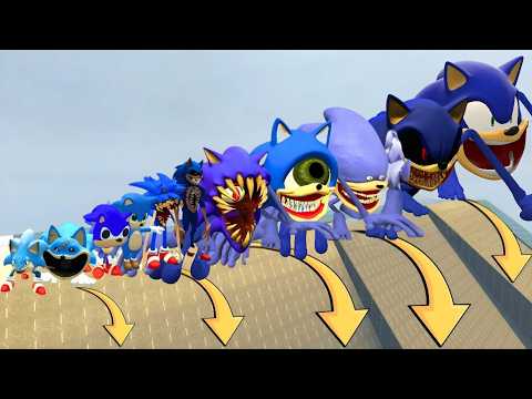 GAINT SLOPE ALL SHIN SONIC TAPES EXE FAMILY POPPY PLAYTIME CHAPTER 4 SPARTAN KICK in Gmod !