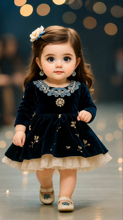 Charming Little Princess Walk 🌷 | Kids Fashion Show #shorts #cutebaby #ytshorts #fashion