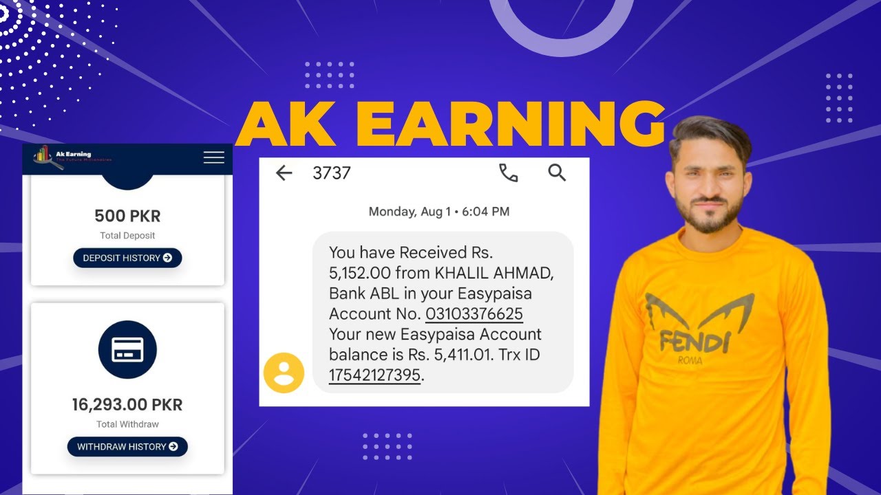 AK Earning New Website | How To Earn Money Online website | Online Earning in Pakistan