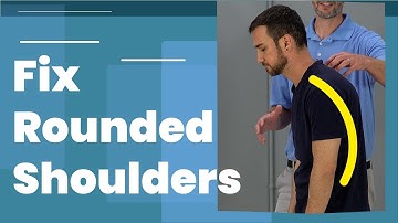 5 Exercises To Fix Rounded Shoulders Posture (Long Term Fix)