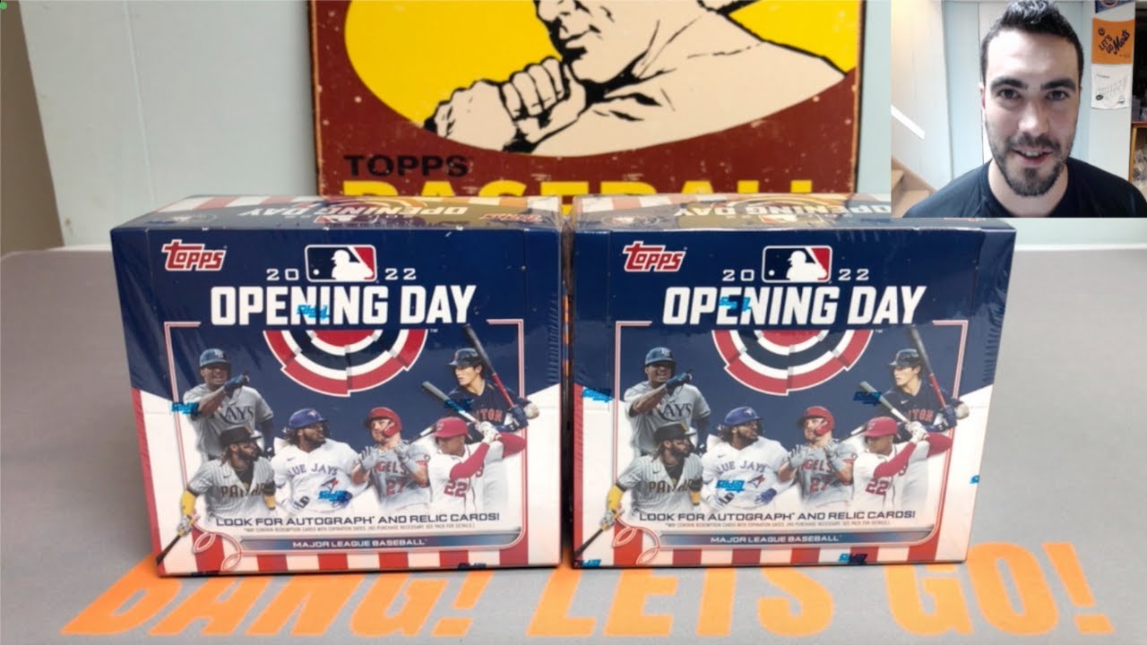 2022 Topps Opening Day Hobby Box Openings - We Hit an AUTO 