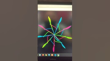 Create a flower 🌼🌺🌻 graphics design using python turtle #youtubeshorts #python #coding