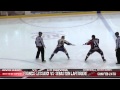 Best hockey fight ever francis lessard vs sebastien laferriere