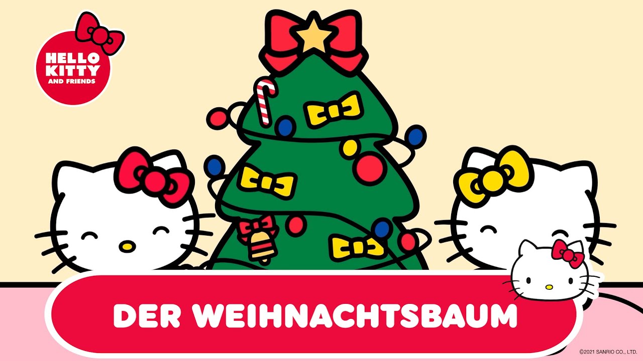 Der Weihnachtsbaum Die Welt von Hello Kitty YouTube